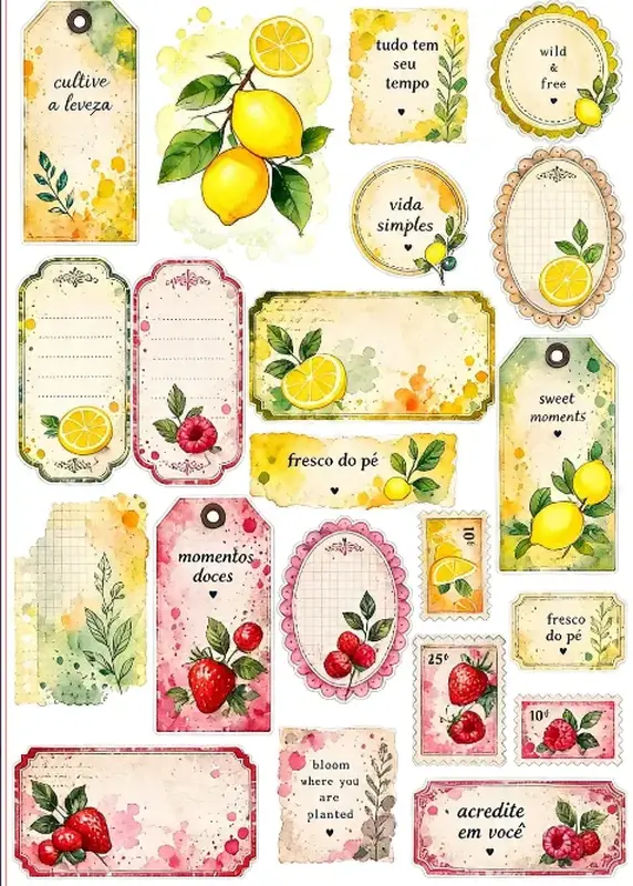 Etiquetas de Frutas