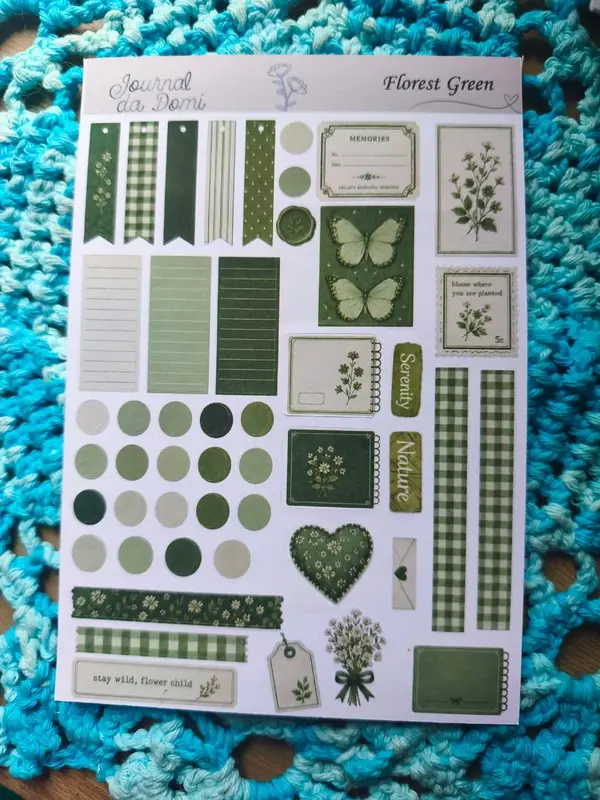 Cartela Florest Green
