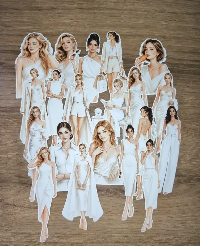 Meninas Chic Branco