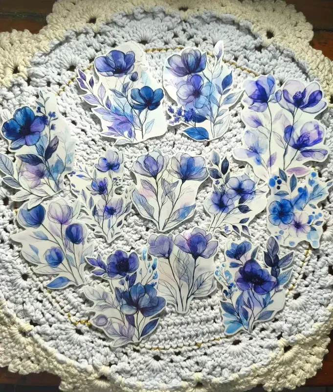 Flores Abstratas Vinil